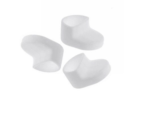 Колпачок заглушка для крюка заднего крыла самоката, белый, 3 шт