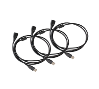 Удлинитель USB 2.0(m)-USB 2.0(f) 1м, черный, 3 шт