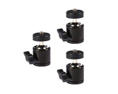 Шарнирное крепление, внешняя резьба 1/4", внутренняя резьба 3/8", 3 шт