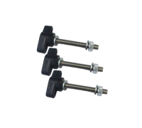 Крепежный винт барашек M5x30 с гайкой и шайбами, 3 шт