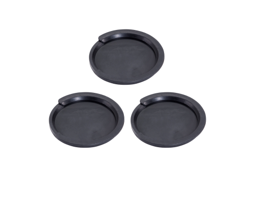 Сурдина заглушка для акустической гитары, черная, 3 шт