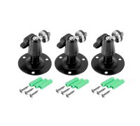 Кронштейн настенный NKSH-14 с шаровой головкой и резьбой 1/4", 3 шт