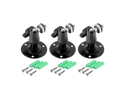 Кронштейн настенный NKSH-14 с шаровой головкой и резьбой 1/4", 3 шт