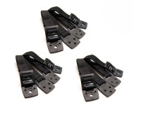 Страховочные ремни для телевизора и мебели, черные, 6 шт