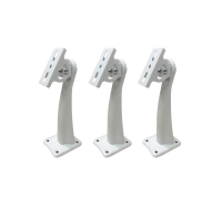 Настенный кронштейн металл крепление для камеры видеонаблюдения, белый, 3 шт