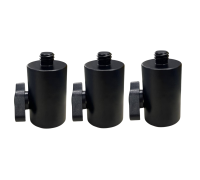 Штативный быстросъемный адаптер с винтовой пластиковой резьбой 3/8, 3 шт