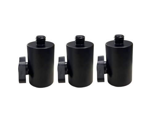 Штативный быстросъемный адаптер с винтовой пластиковой резьбой 3/8, 3 шт