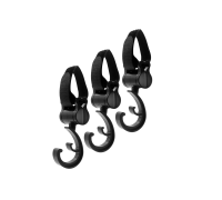 Многофункциональный крючок на коляску для сумки, 3 шт