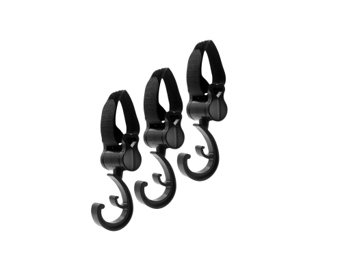 Многофункциональный крючок на коляску для сумки, 3 шт