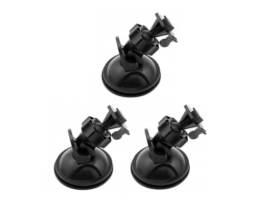 Держатель ADV-1107 для видеорегистратора на присоске в авто, 3 шт