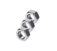 Гайка шестигранная, резьба 1/4, 3 шт