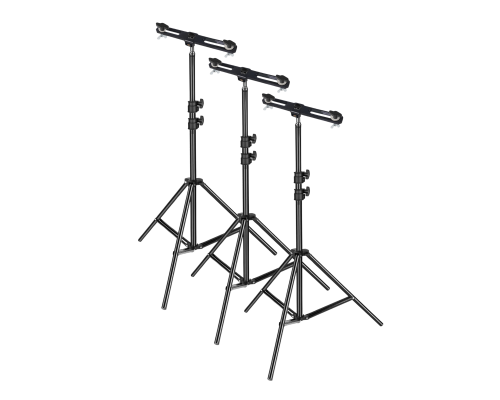 Комплект из 3 штативов JBH-PRJ-PL3V для строительных прожекторов общим весом до 1.5 кг