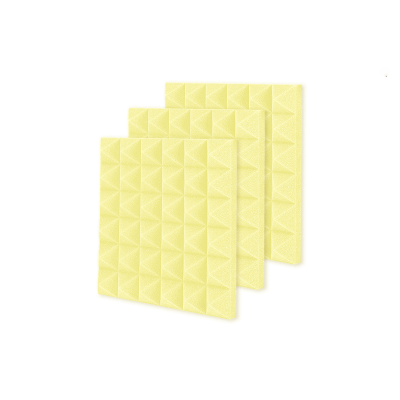 Звукоизоляция для студии, акустический поролон, желтый, 3 шт