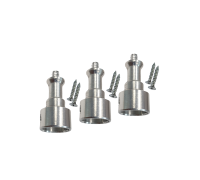 Адаптер ADLS-14 на штатив до 19 мм, с 2 винтами, резьба 1/4, 3 шт