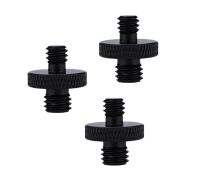 Переходник с 1/4(M) на внешнюю резьбу M8, чёрный, 3 шт