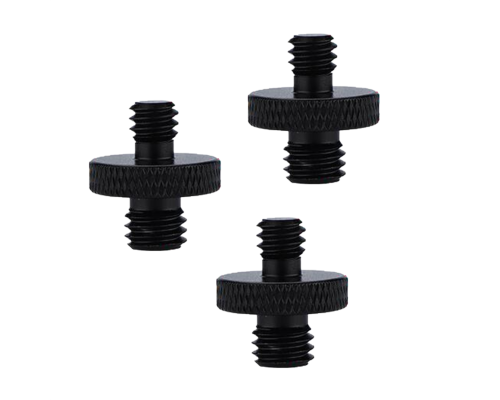 Переходник с 1/4(M) на внешнюю резьбу M8, чёрный, 3 шт