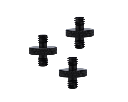 Переходник с 1/4(M) на внешнюю резьбу M6, чёрный, 3 шт