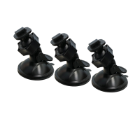 Держатель BC4 для видеорегистратора на присоске в авто, черный, 3 шт