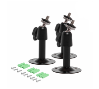 Настенное черное крепление NKSH-14L с шаровой головкой и резьбой 1/4, 3 шт