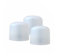 Подставка для шапки, пластиковая, белая, 3 шт