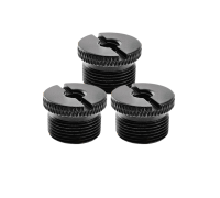 Переходник металлический черный, резьба 5/8(M)-1/4(F), 3 шт