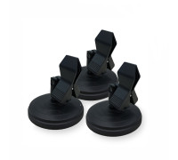 Подставка черная ZM-02MIC кронштейн для микрофона до 4,5 см, 3 шт