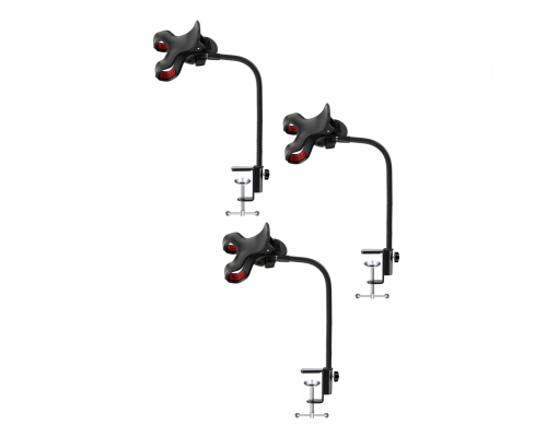 Гибкое крепление SG-P10 для веб камеры видеоняни на струбцине, 3 шт