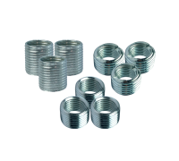 Набор резьбовых гаек, внешняя резьба М12, М14, М16, внутренняя резьба М10, 9 шт