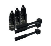 Набор: жидкость и щеточка для иглы винилового проигрывателя, 3 шт