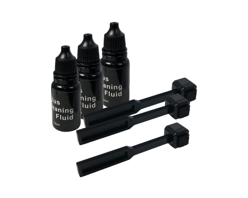 Набор: жидкость и щеточка для иглы винилового проигрывателя, 3 шт