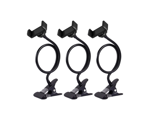 Гибкий держатель GDT85-MPR1 для телефона 55-85 мм для авто, 3 шт