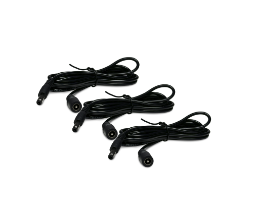 Кабель-удлинитель DC 5.5*2.5 мм мама- DС5,5*2,5 мм папа 2 метра, 3 шт
