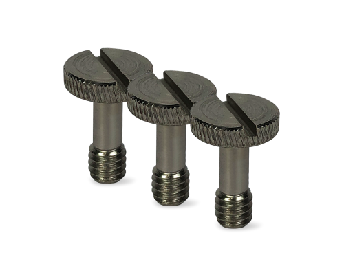 Винт удлиненный с резьбой 1/4" для штативов и микрофонных стоек, 3 шт