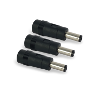 Переходник DC гнездо 5.5/2.1 мм (мама) - штекер 5.5/2.5 мм (папа), 3 шт