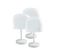 Подставка для головного убора, шапок, настольная стойка HAT-CXP-050W, цвет белый, 3 шт