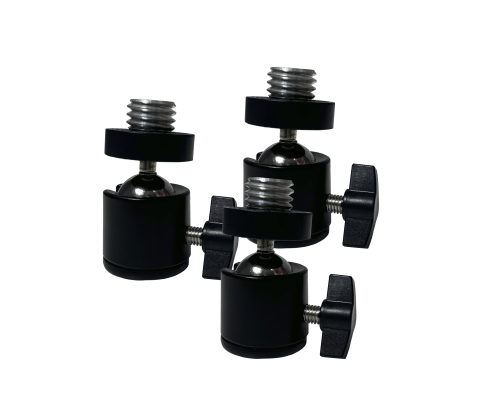 Шарнирное крепление для нивелира с резьбой 5/8, для штатива с резьбой 1/4, 3 шт