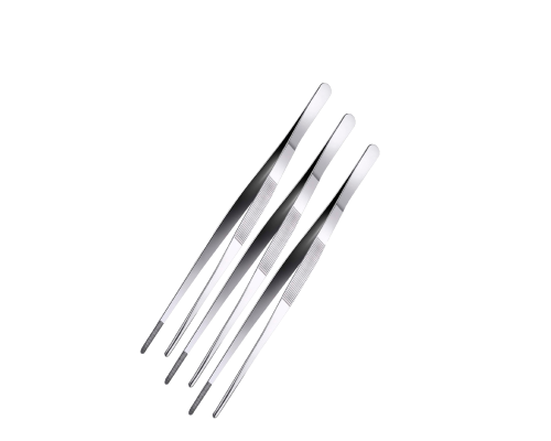 Пинцет для террариума, для рептилий, прямой длинный 25 см, 3 шт
