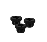 Переходник пластиковый для держателя микрофона, резьба 3/8 (мама) - 5/8 (папа), 3 шт