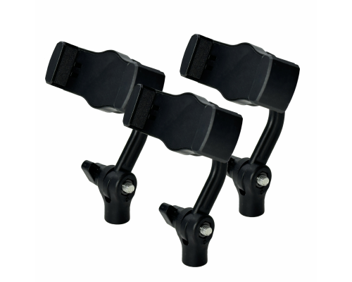 Держатель для съемки смартфоном с регулировкой угла наклона и поворота, резьба 3/8, 3 шт