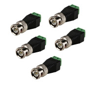 Разъем штекер BNC (папа) с клеммной колодкой, 5 шт
