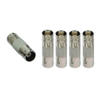 Переходник гнездо BNC (мама) - гнездо BNC (мама), 5 шт