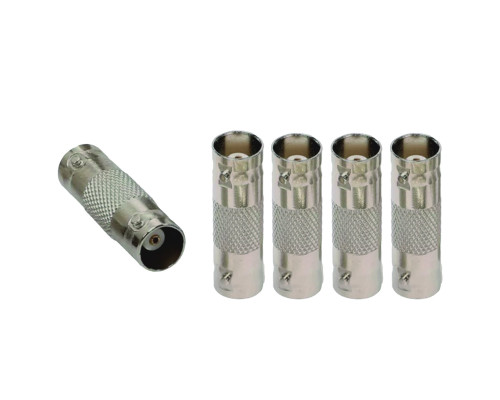 Переходник гнездо BNC (мама) - гнездо BNC (мама), 5 шт