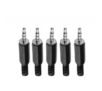 Разъем штекер mini-jack 3.5 мм 4-pin (папа), 5 шт