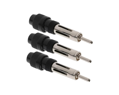 Разъем штекер антенны для автомагнитолы, автоантенный, пластик, 3 шт