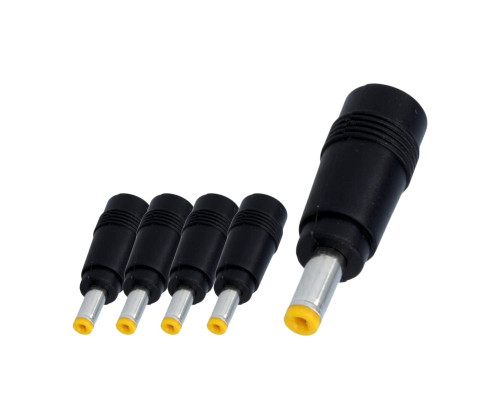 Переходник DC гнездо 5,5/2,5 мм (мама) - штекер 4,8/1,7 мм (папа), 5 шт