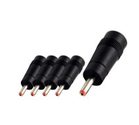 Переходник DC гнездо 5,5/2,5 мм (мама) - штекер 3,5/1,35 мм (папа), 5 шт