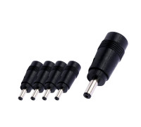 Переходник DC гнездо 5,5/2,5 мм (мама) - штекер 3,0/1,1 мм (папа), 5 шт