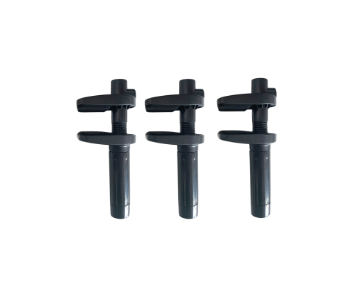 Струбцина пластиковая под пантограф с шириной зажима до 6.4 см, 3 шт