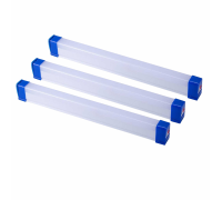 Лампа длиной 32 см USB на магните, холодный свет, 3 шт