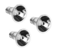 Ультрафиолетовые, греющие лампы для террариума Е27, 50Вт, UVA+UVB, большие, 3шт